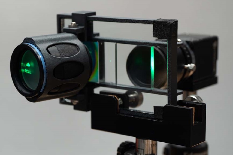 Image of thin optical receiving system for AR glasses