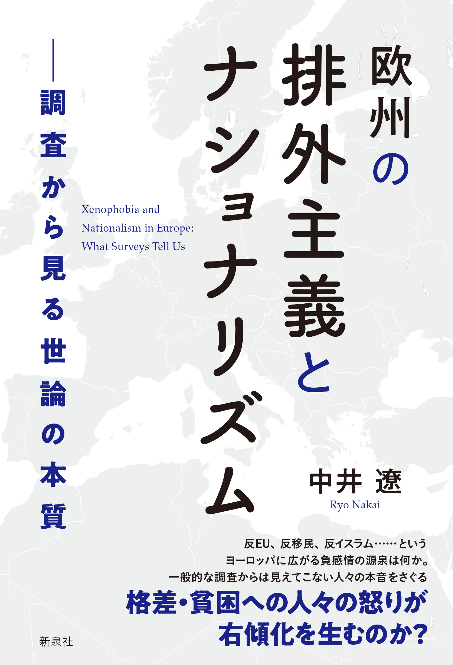 薄グレーの欧州地図の表紙