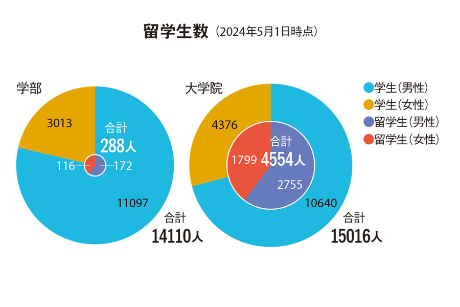 留学生数(2024年5月1日時点)