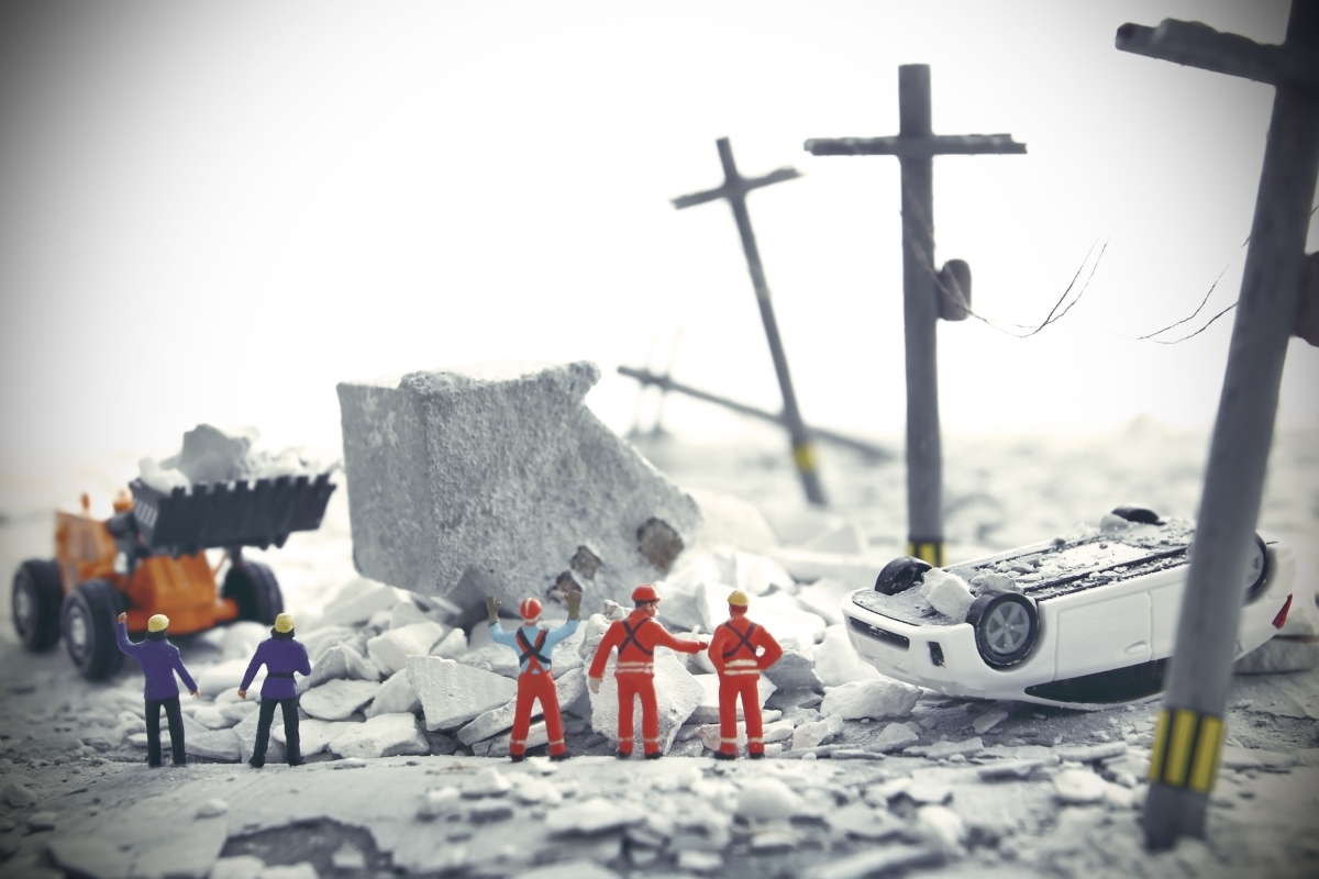 発災時の協力体制（イメージ）