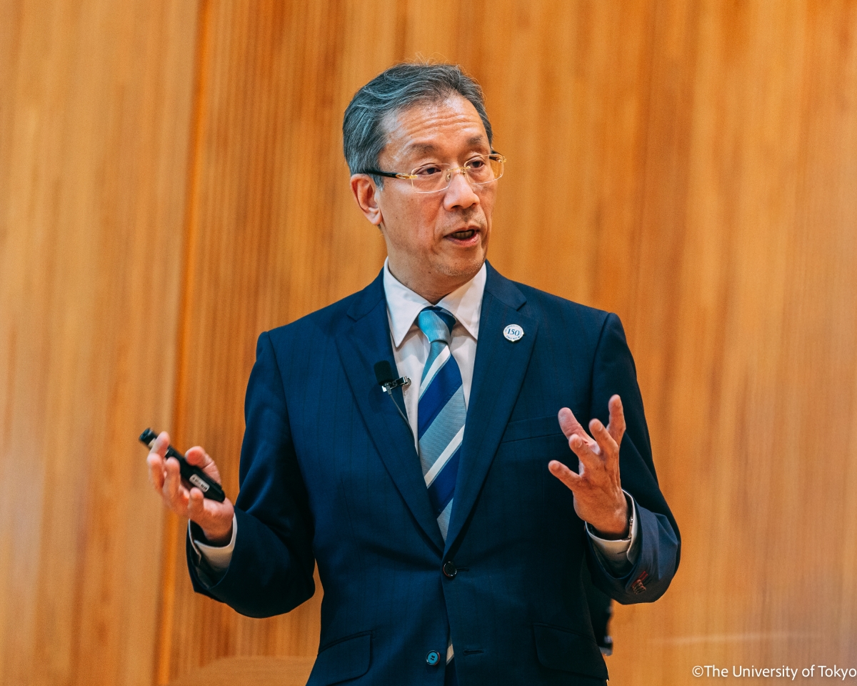 UTokyo President Teruo Fujii