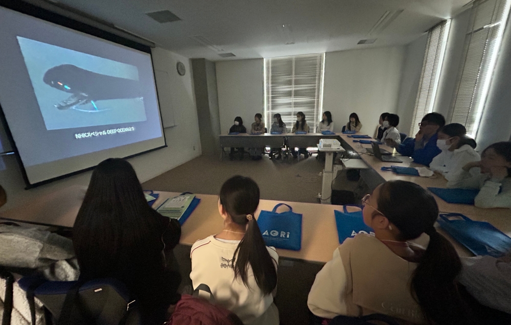 大気海洋研究所での午前イベントの様子