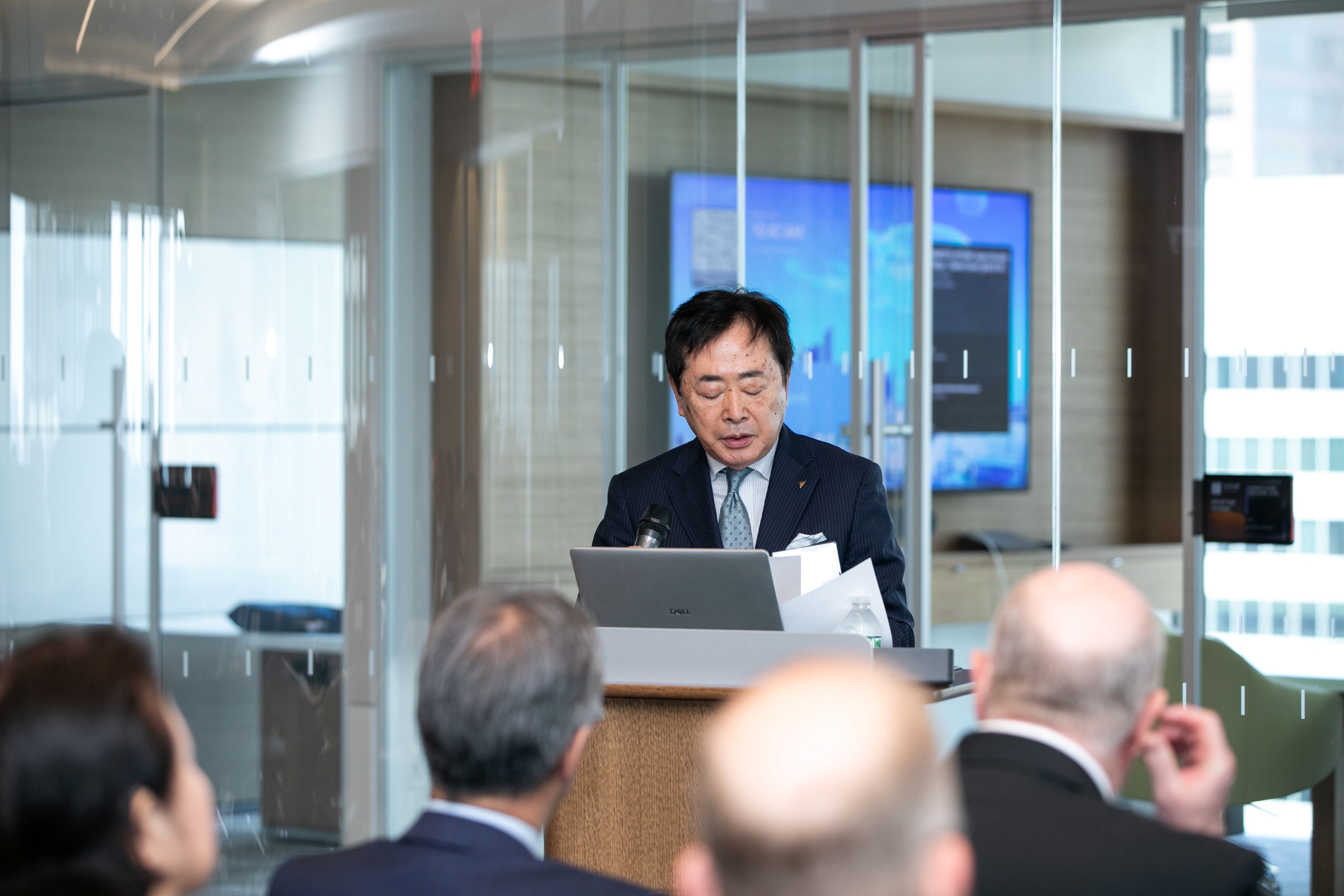 Mr. Yoshiyuki Uemura, President of Daikin U.S. Corporation
