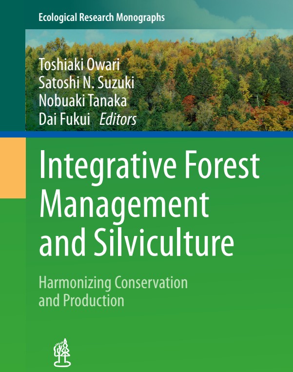 Green cover with a picture of forest