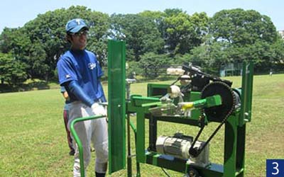 Purchase of a pitching machine for softball baseball.