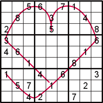 Sudoku puzzle designed by Kota