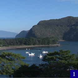 Mihama Cape and Mount Fuji