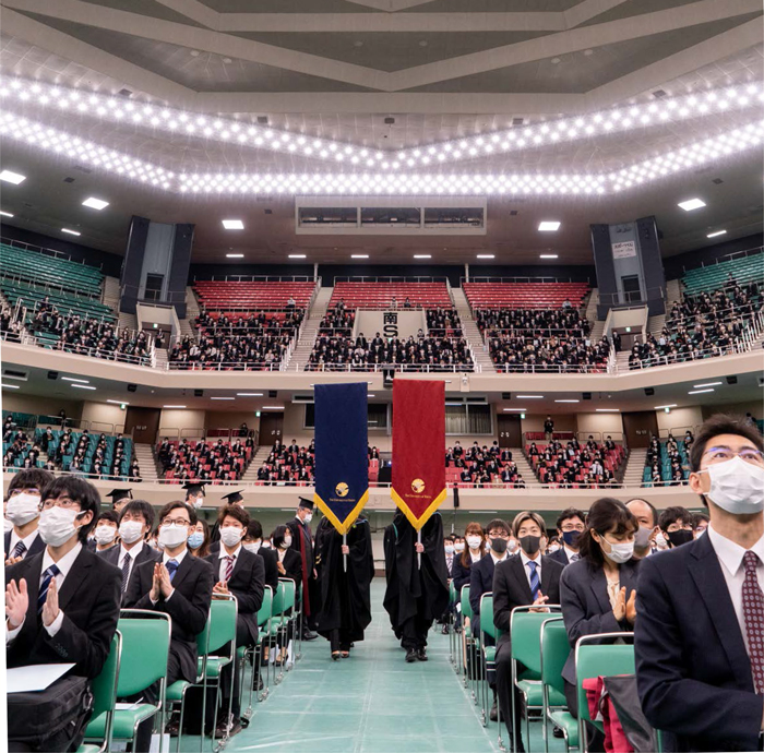 学部入学式・大学院入学式の様子