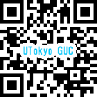 UTokyo Global Unit CoursesのWebサイトのQRコード