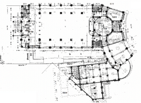 1938年時点の建物図面