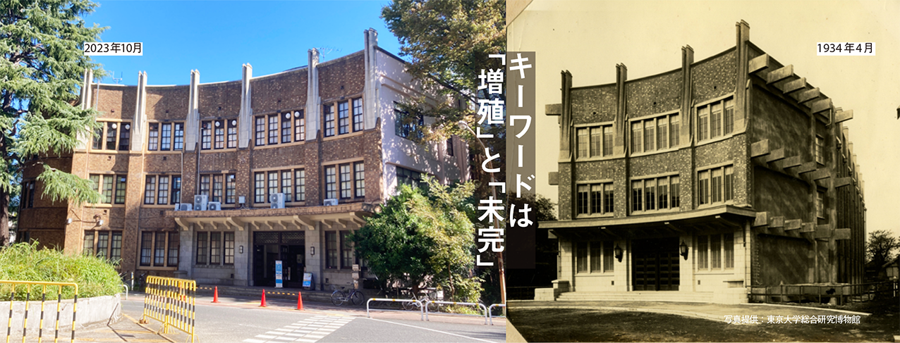 キーワードは「増殖」と「未完」 2023年10月 1934年4月 写真提供：東京大学総合研究博物館