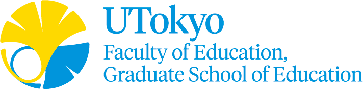 「UTokyo」と組織のロゴがない場合の配置を示した図