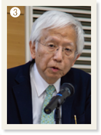 ❸基調講演に登壇している石井氏