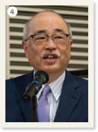 ❹基調講演に登壇している増田氏
