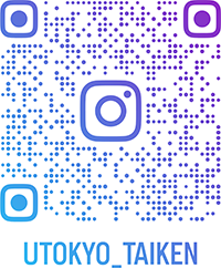 東京大学本部社会連携推進課体験活動推進チームのInstagramのQRコード