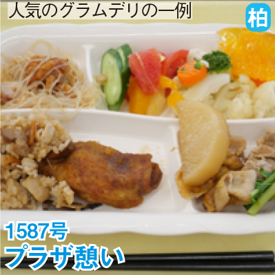 柏 1587号 「プラザ憩い」 人気のグラムデリの一例